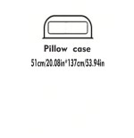Plush Bubble Fabric Pillowcase - Long Body Pillow Cover