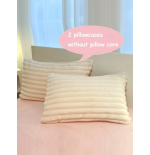 3-Piece Flannel Duvet Cover Set with 2 Pillowcases | Soft Bedding