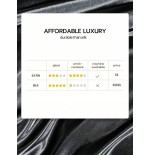 Light Pink Silky Satin Fitted Sheet - Deep Pocket 15-17"