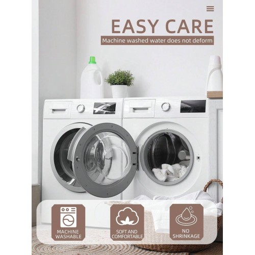 Taffeta Fitted Sheet - Solid Color Mattress Protector Pad