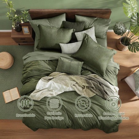 Melex Reversible 7-Piece Comforter Set | Bed in a Bag