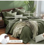 Melex Reversible 7-Piece Comforter Set | Bed in a Bag