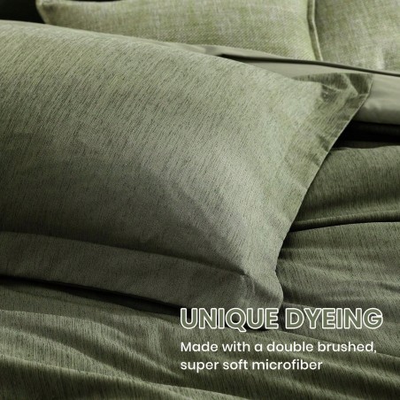 Melex Reversible 7-Piece Comforter Set | Bed in a Bag