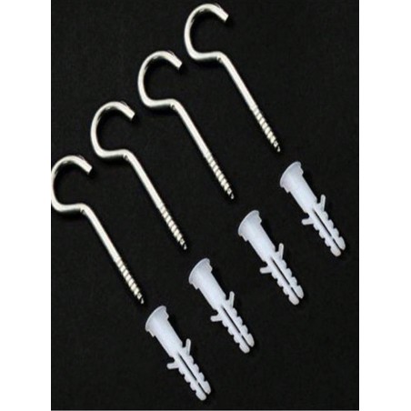 White 4-Door Mosquito Net for Double Bed | Summer Home Canopy