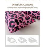 Pink Leopard Print Bedding Set - 2 or 3 Piece with Fitted Sheet