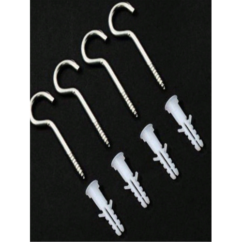 White 4-Door Mosquito Net for Double Bed - Summer Home Canopy