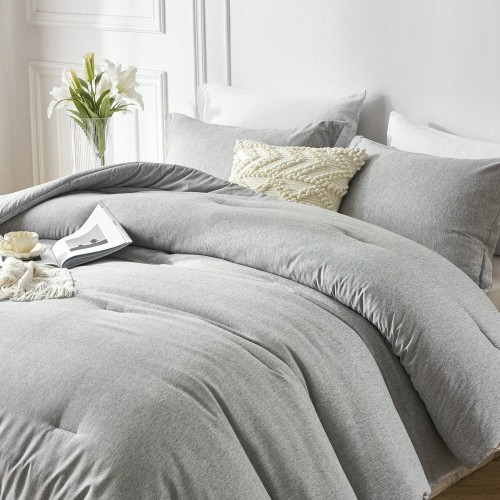 Queen Size 3-Piece Boho Comforter Set - All-Season Breathable Bedding