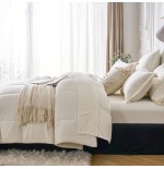 Queen Checkered Comforter Set - 5/7-Piece All-Season Microfiber Bedding