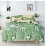 Ozland Green: Ditsy Floral Printed Sheet Set