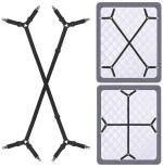 2-Pack Adjustable Bed Sheet Straps - Secure Fit for All Mattresses