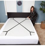 2-Pack Adjustable Bed Sheet Straps - Secure Fit for All Mattresses