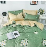 Ozland Green: Ditsy Floral Printed Sheet Set