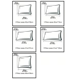 Cute Ruffle Edge Pillowcase - Decorative Bedding Accent