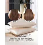 Silky Satin Bedding Set - 2/3pc Khaki Sheets & Pillowcases, Soft Breathable Wrinkle-Resistant, Fits Twin to King