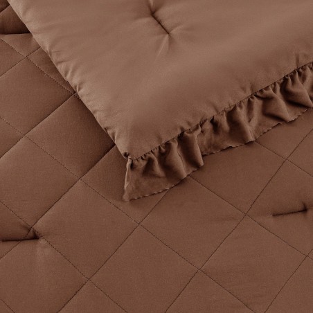 Phoebe Diamond Pattern Comforter Set - All-Season Bedding