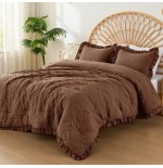 Phoebe Diamond Pattern Comforter Set - All-Season Bedding