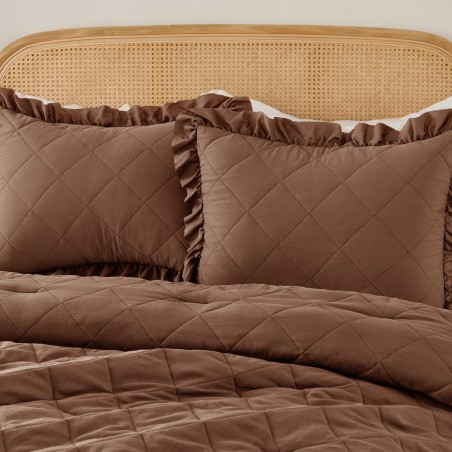 Phoebe Diamond Pattern Comforter Set - All-Season Bedding