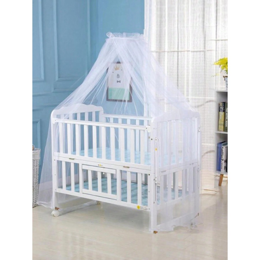 Foldable Round Dome Mosquito Net - Palace Style Bed Canopy