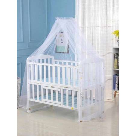 Foldable Round Dome Mosquito Net - Palace Style Bed Canopy