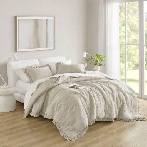 Phoebe Diamond Pattern Comforter Set - All Season Bedding Twin to King