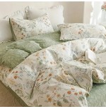 3-Piece Floral Comforter Set - All-Season Polyester Bedding