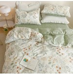 3-Piece Floral Comforter Set - All-Season Polyester Bedding