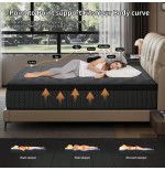 Hybrid Pocket Spring Mattress in a Box - Twin to King Sizes