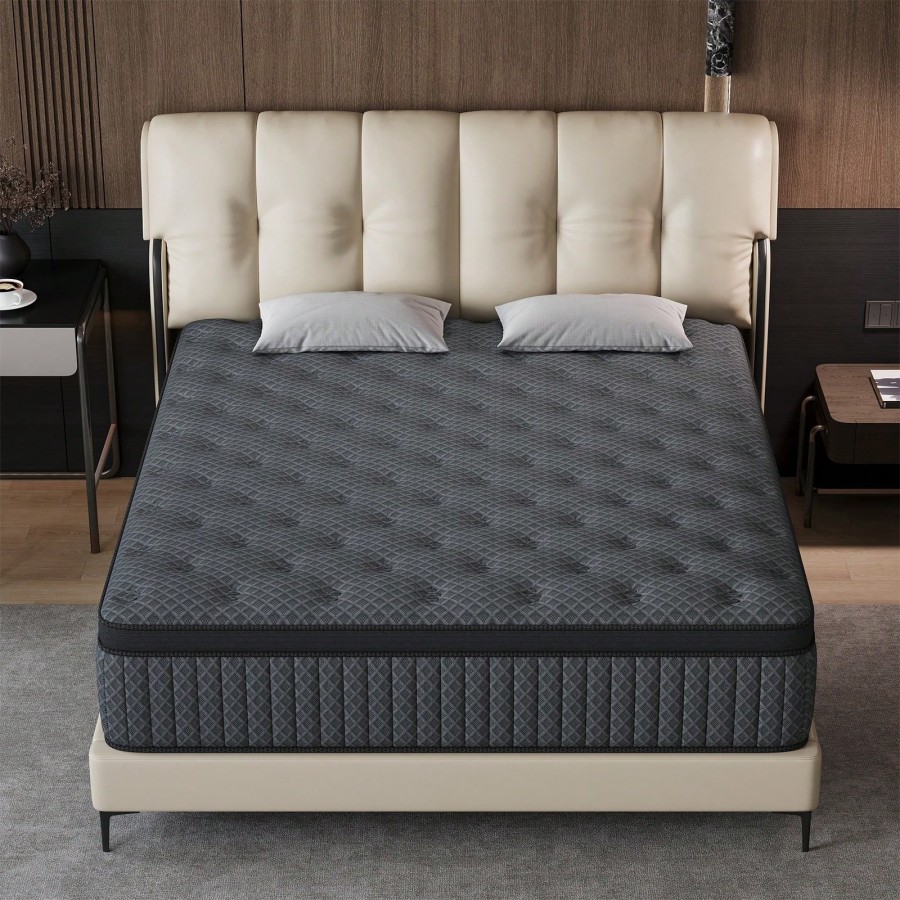 Hybrid Pocket Spring Mattress in a Box - Twin to King Sizes