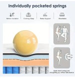 Hybrid Pocket Spring Mattress in a Box - Twin to King Sizes