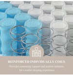 Hybrid Pocket Spring Mattress in a Box - Twin to King Sizes