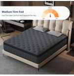 Hybrid Pocket Spring Mattress in a Box - Twin to King Sizes