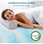CertiPUR-US Memory Foam Mattress Topper for Back Pain Relief