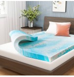 CertiPUR-US Memory Foam Mattress Topper for Back Pain Relief