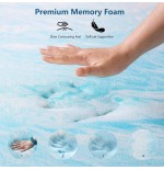 CertiPUR-US Memory Foam Mattress Topper for Back Pain Relief