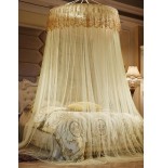 Modern Yellow Polyester Mosquito Net - 1pc Bedroom Netting