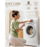 Orange Fitted Sheet & Mattress Protector - Deep Pocket for All Beds