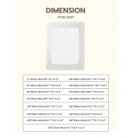 Orange Fitted Sheet & Mattress Protector - Deep Pocket for All Beds