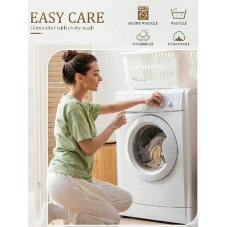 Navy Blue Fitted Sheet & Mattress Protector - Soft, Breathable, Deep Pocket (11.8") for Twin, Full, Queen, King Beds