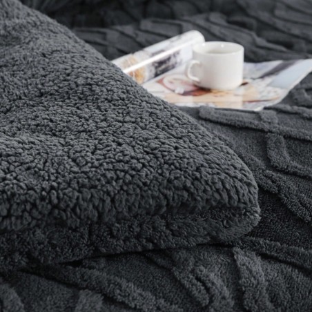 Ultra-Soft Taffeta Comforter - Warm Winter Quilt & Velvet Blanket