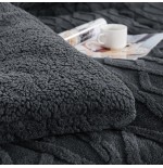 Ultra-Soft Taffeta Comforter - Warm Winter Quilt & Velvet Blanket