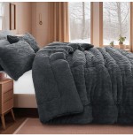 Ultra-Soft Taffeta Comforter - Warm Winter Quilt & Velvet Blanket