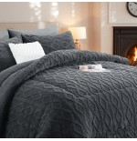 Ultra-Soft Taffeta Comforter - Warm Winter Quilt & Velvet Blanket