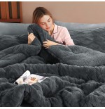 Ultra-Soft Taffeta Comforter - Warm Winter Quilt & Velvet Blanket