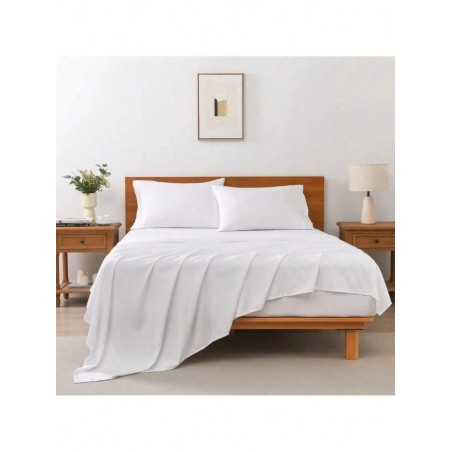 4-Piece Luxury Hotel Sheet Set - Cooling Summer Bedding