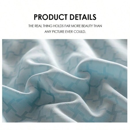 Jacquard Plaid Quilted Polyester Comforter Insert - All-Season Bedding