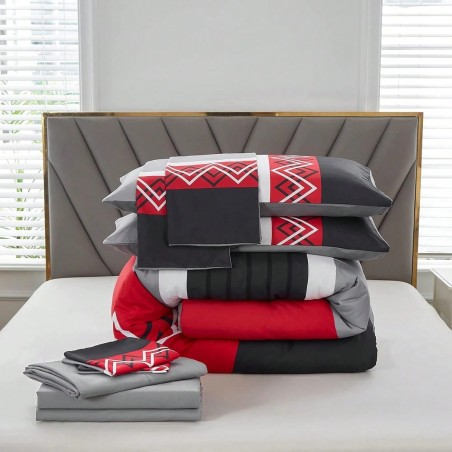 6-Piece Comforter Set - Ultra Warm & Cloud-Soft All-Season Bedding