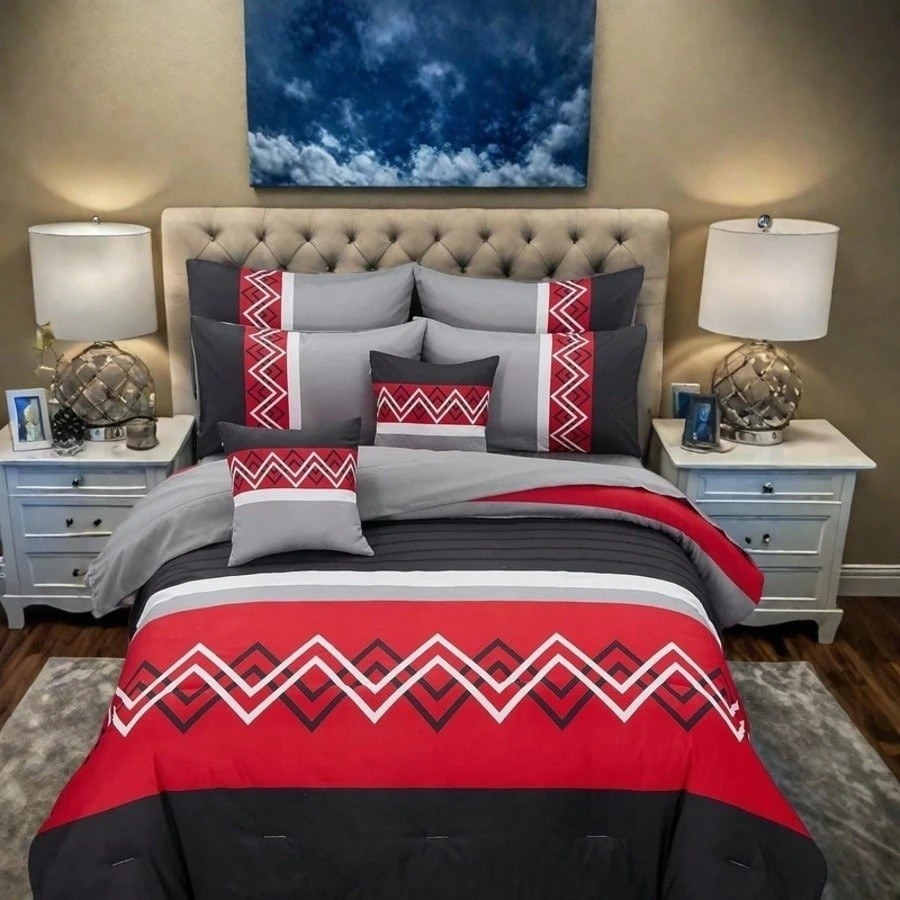 6-Piece Comforter Set - Ultra Warm & Cloud-Soft All-Season Bedding