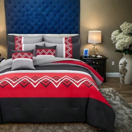 6-Piece Comforter Set - Ultra Warm & Cloud-Soft All-Season Bedding