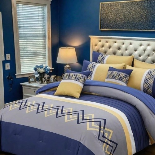 6-Piece Comforter Set - Ultra Warm & Cloud-Soft All-Season Bedding