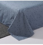 Starry Dreamscape Deep Blue Galaxy Bedding Set